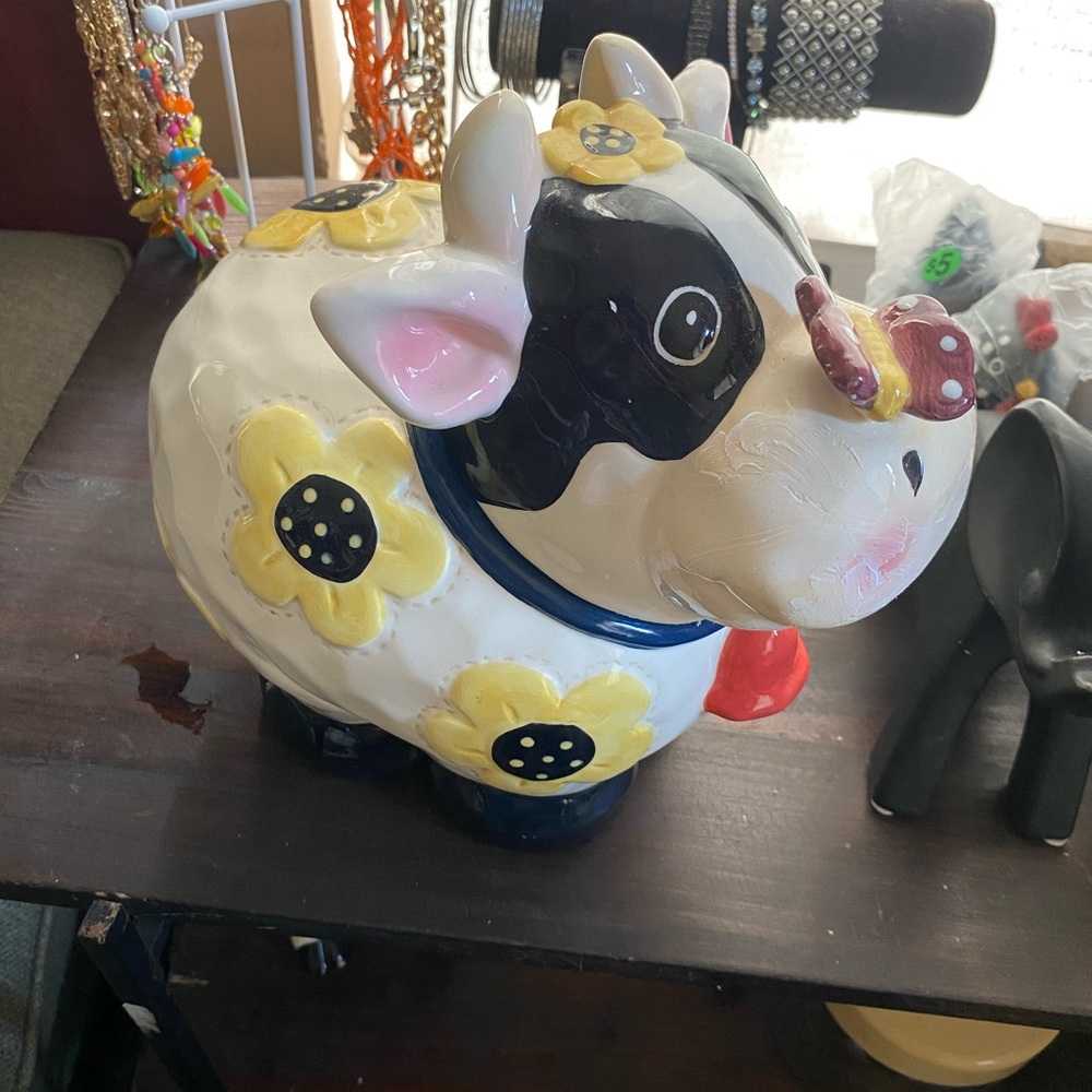 Cow cookie jar - Picture 2 of 7